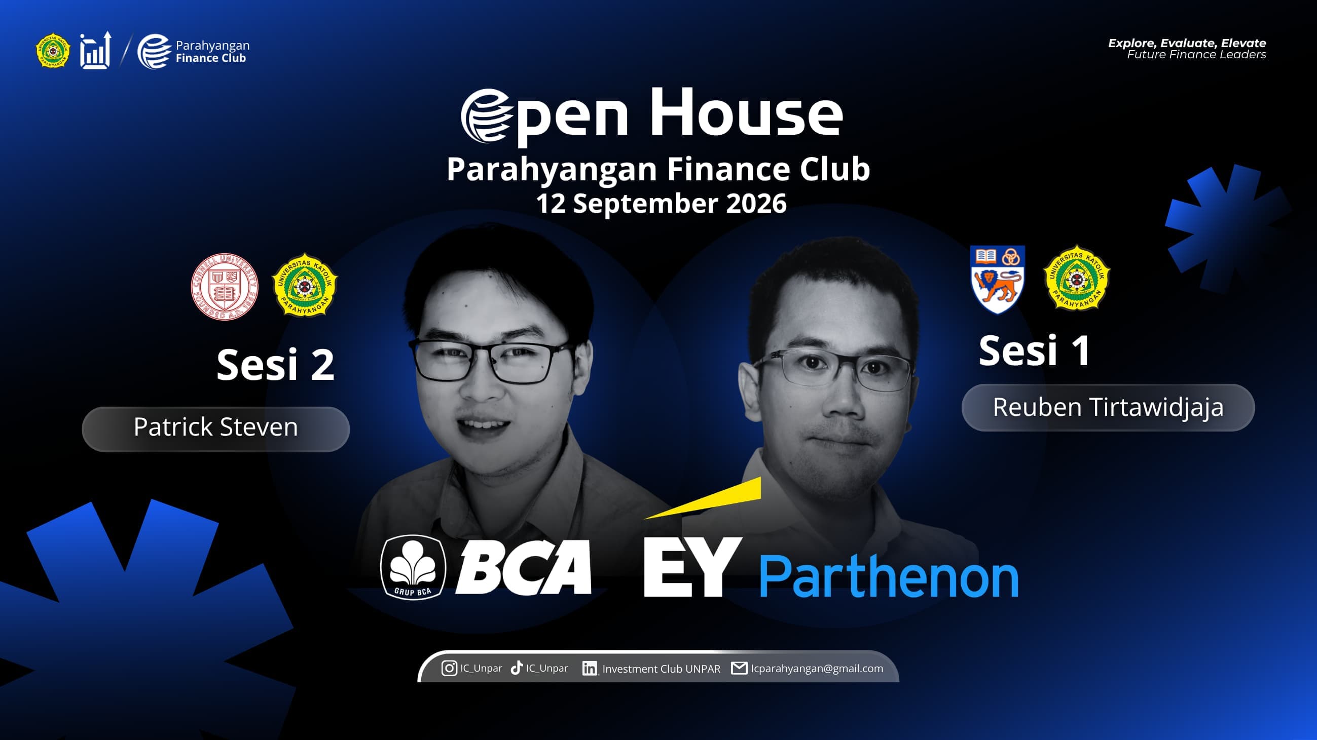 Open House Parahyangan Finance Club 26.27